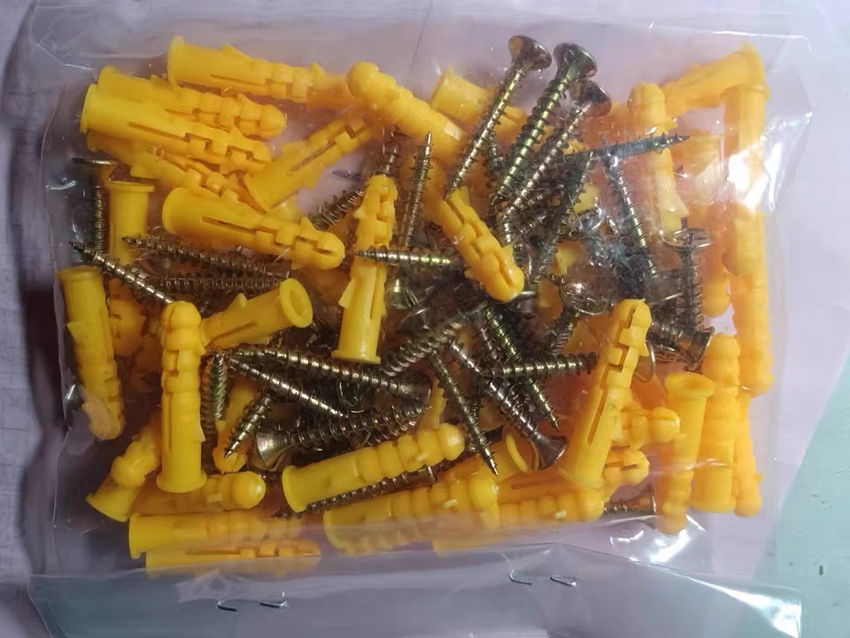 蔚期 小黄鱼塑料膨胀螺丝 M6*30 个晒单图
