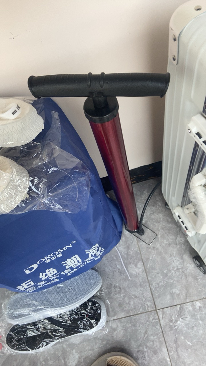 [补贴10%]打气筒篮球自行车电动电瓶摩托车汽车通用充气泵小型迷你家气管子 长款超粗大钢炮180PSl[送多用气针+晒单图