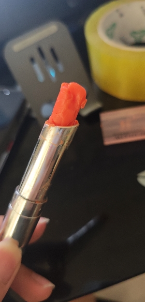Dior迪奥 魅惑变色 滋润保湿 唇膏#004橘色 3.5g/支 保湿修护晒单图