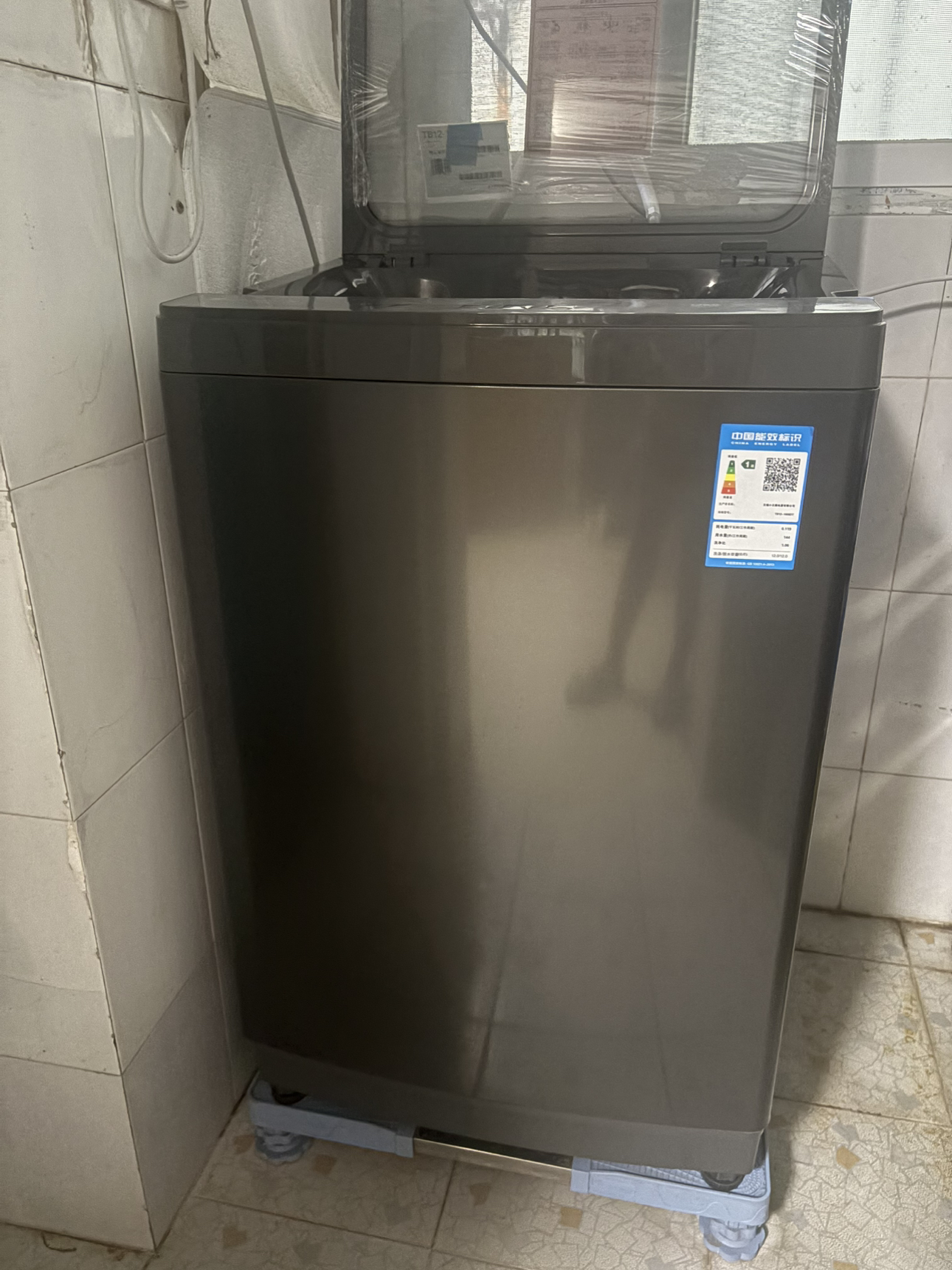 小天鹅(LittleSwan)波轮洗衣机全自动 12公斤大容量 直驱变频TB12-1809DT晒单图