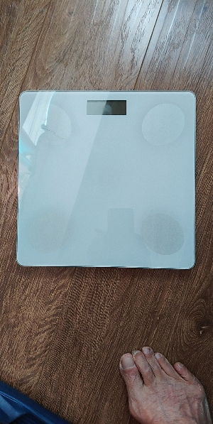 [苏宁严选]苏宁宜品智能体重秤B649白色智能电子称 家用精准 充电款晒单图
