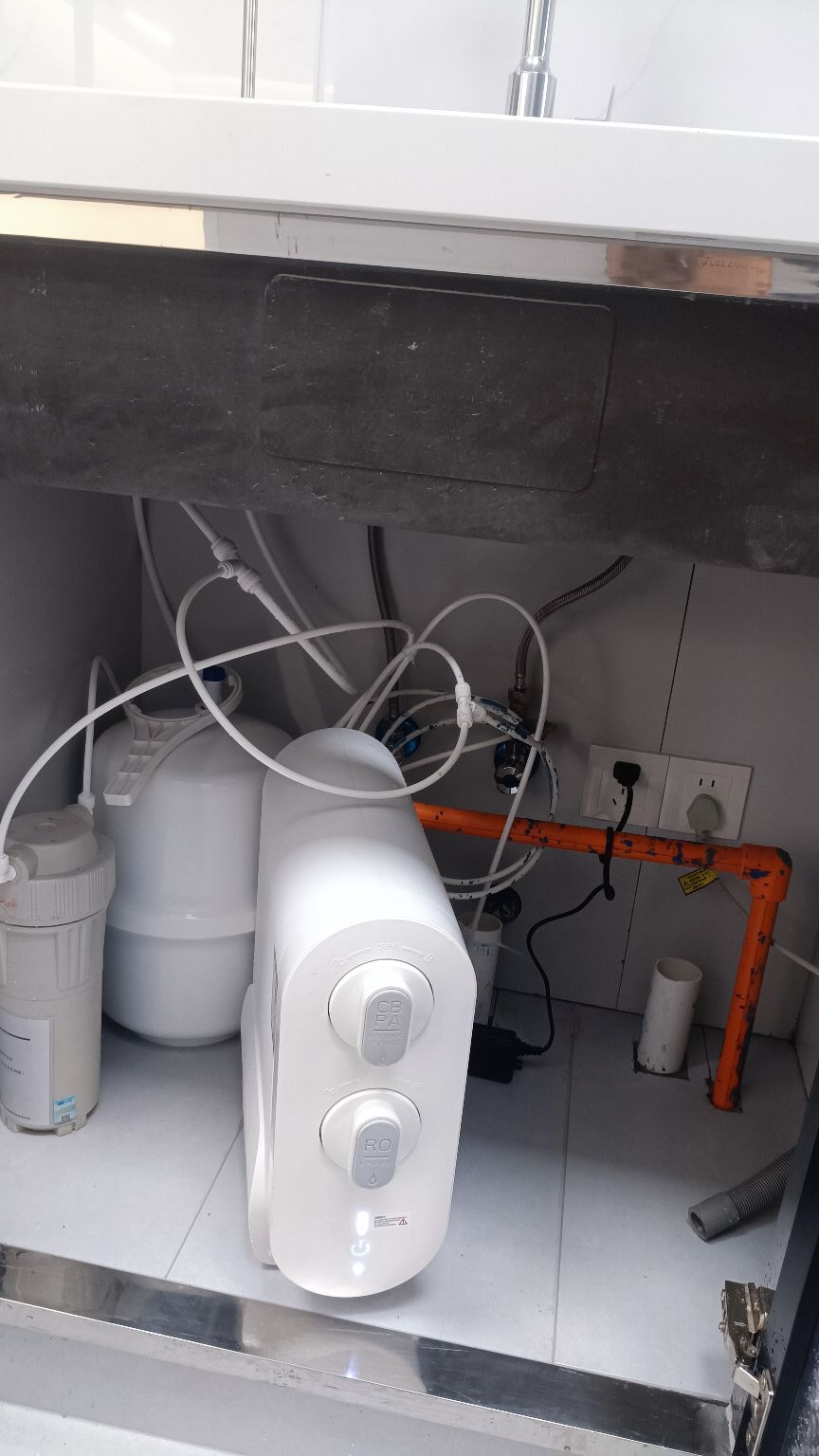 汉斯顿/Hunsdon 0阻垢剂添加净水器家用直饮净水机厨下式RO反渗透母婴直饮机自来水过滤器D3晒单图