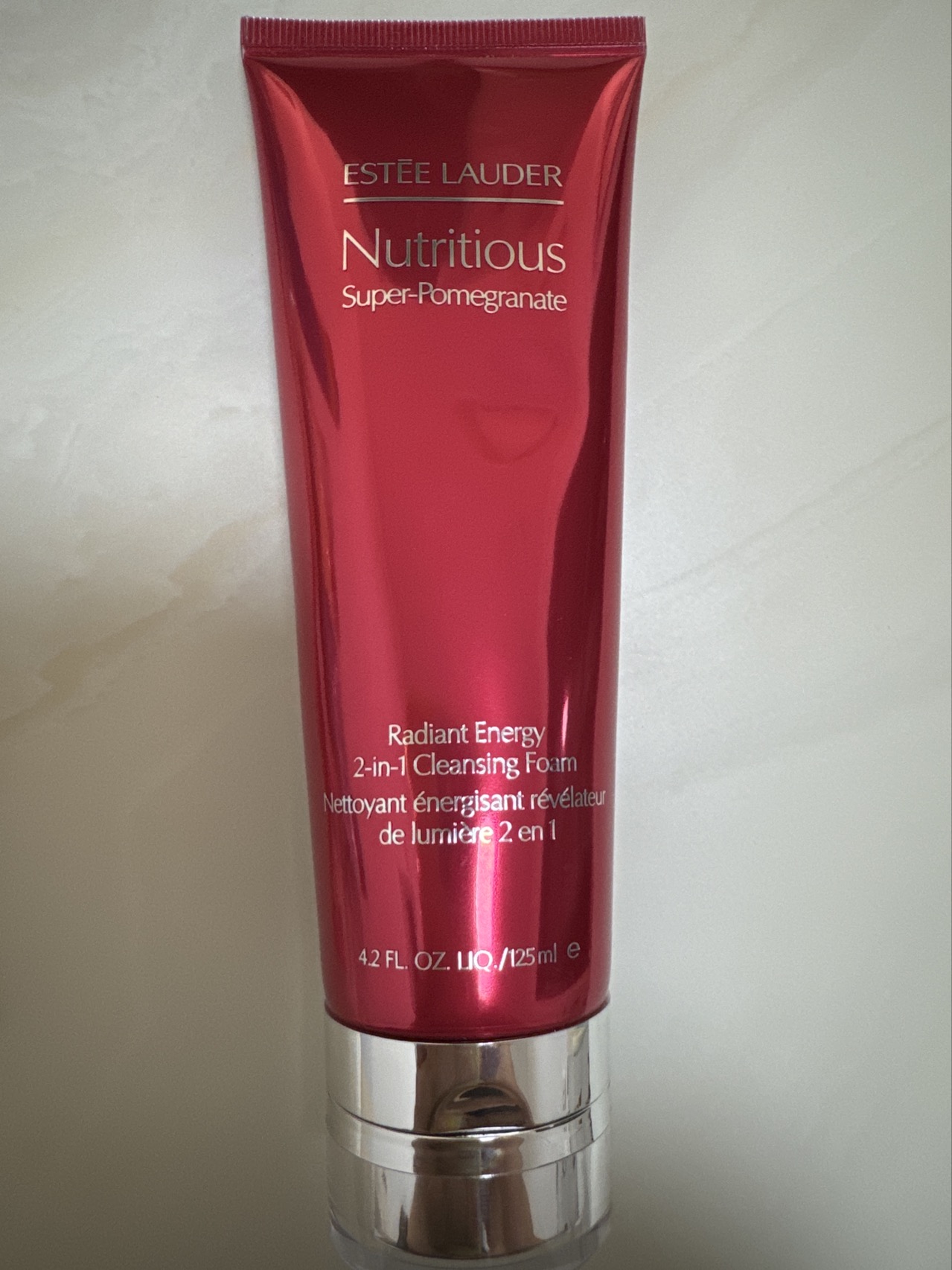 雅诗兰黛(Estee Lauder)红石榴洗面奶洁面乳 深层清洁 红石榴/洁面-125ml晒单图