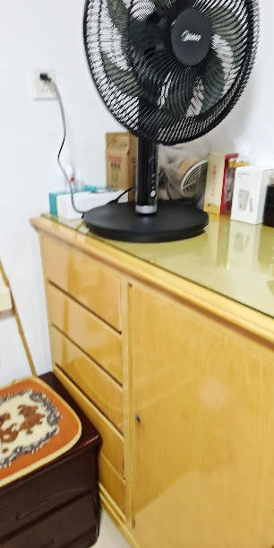 美的(Midea)落地扇家用立式遥控五叶节能定时摇头强风升降电风扇 FSA40STH黑色25新款晒单图