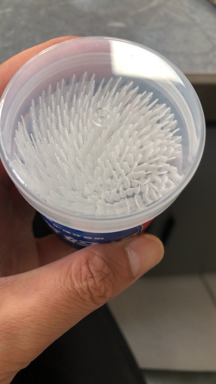 小鹿妈妈牙签刷一次性鱼骨便携式家用剔牙缝刷硅胶牙签刷300支晒单图