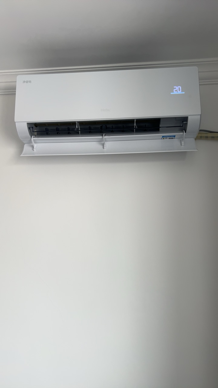 海尔(Haier)空调净省电2匹新一级能效省电壁挂式卧室空调挂机 KFR-48GW/E1-1晒单图