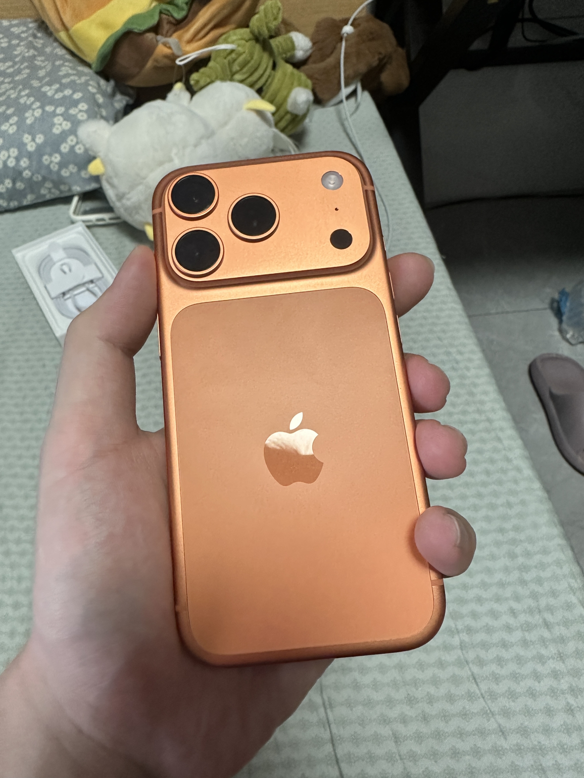 Apple iPhone 17 Pro 256G 星宇橙色[需现场签收激活]5G全网通手机 全新正品国行晒单图