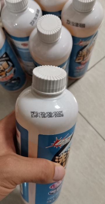 酵素洗衣机清洗剂500Ml*6瓶霉垢净泡腾片泡泡球丸清洗剂 滚筒波轮全自动洗衣机槽洗涤剂除垢清洁粉晒单图