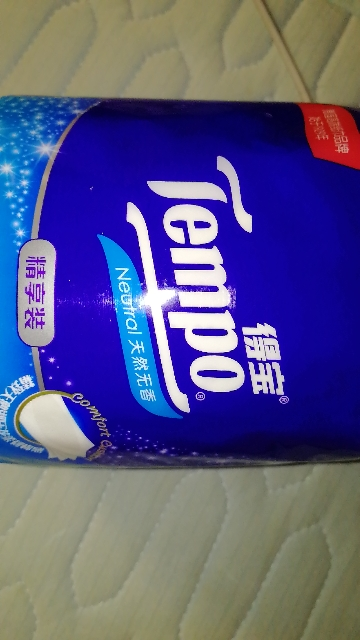 Tempo得宝天然无香经典有芯卷纸135g4层24卷卫生纸 四层加厚厕纸卫生纸家用实惠纸(整箱销售)(新旧包装交替发货)晒单图