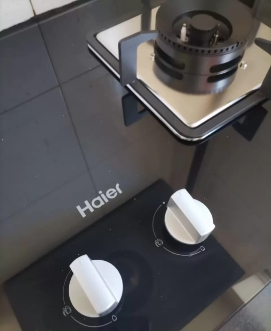 海尔(Haier)燃气灶双灶 天然气灶 家用双灶具 5.2KW大火力 一级能效 瞬燃点火熄火保护煤气灶双灶Q2BE3晒单图