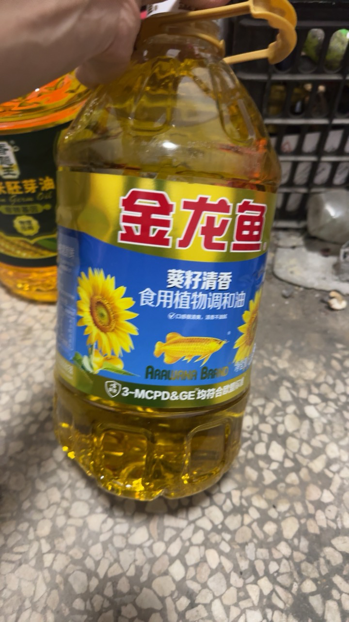 金龙鱼葵花籽食用调和油5升/桶清香型食用油家用炒菜植物油大桶晒单图