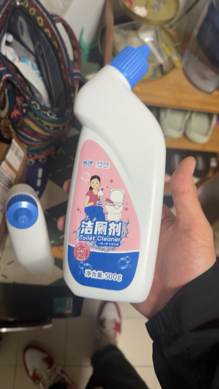 蓝漂洁厕灵马桶清洁剂500g*2瓶除臭洗厕所洁厕液去异味除尿垢家用晒单图