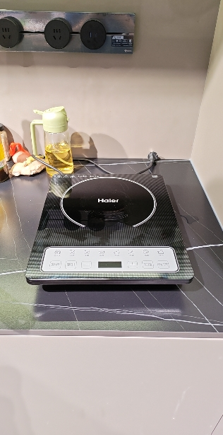 海尔智能电磁炉K22201S家用省电大火力爆炒2200瓦微面板防水 HIC-K22201S晒单图