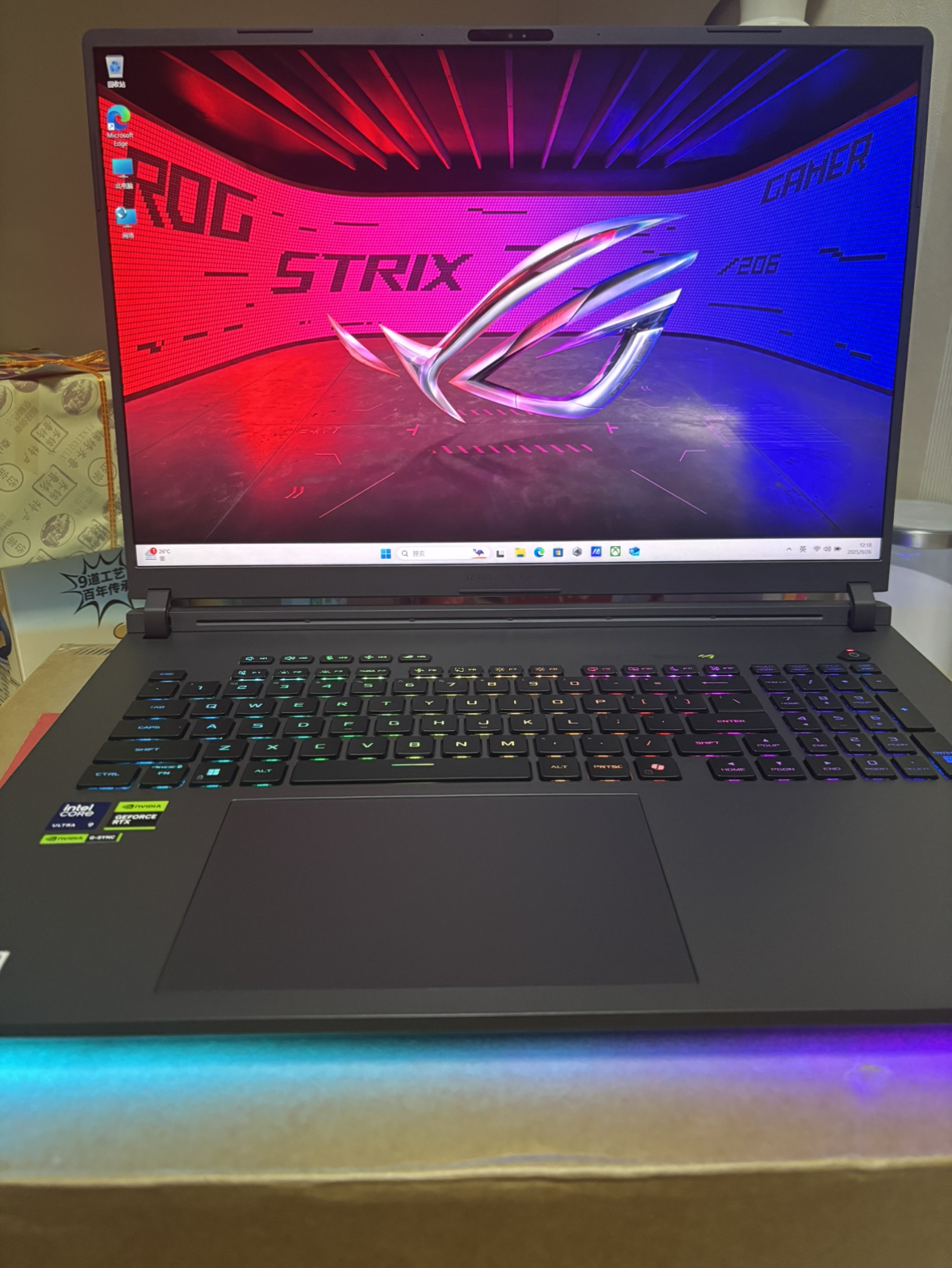 枪神9 Plus 酷睿U9 18英寸 星云屏游戏本笔记本电脑(U9 275HX 16G 1T RTX5060 2.5K 240Hz)晒单图