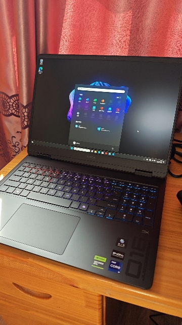 惠普(HP)暗影精灵11 OMEN 16-am0003TX游戏本笔记本电脑(14代i9-14900HX RTX5060 32G 1TBSSD QHD240Hz 四分区键盘)晒单图