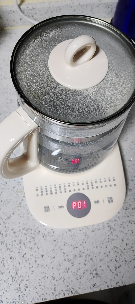 苏泊尔(SUPOR)养生壶多功能1.5L智能家用全自动按键式电热烧水壶高硼硅玻璃花茶养生壶SW-15YJ33C晒单图