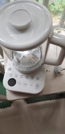 美的(Midea)养生壶MK-YS15PY2-316煮茶器316不锈钢烧水壶玻璃办公室家用小型炖煮一体养生壶晒单图