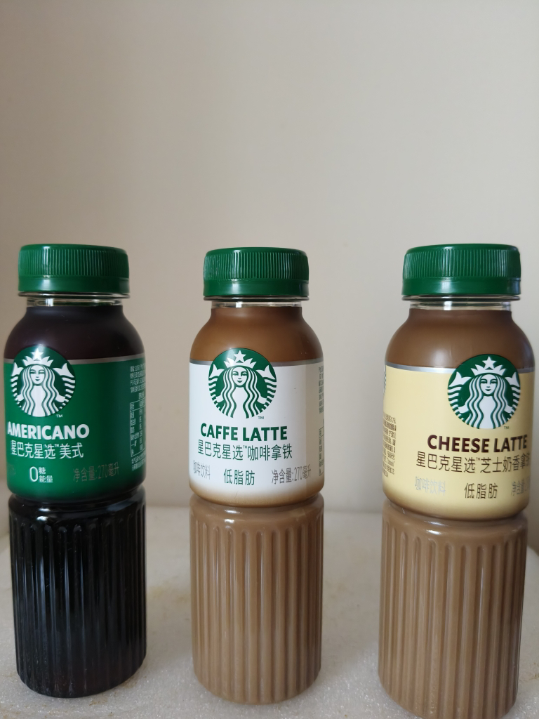 [组合6瓶]星巴克星选拿铁咖啡2瓶芝士奶香拿铁2瓶美式2瓶低脂随身享即饮咖啡饮料晒单图