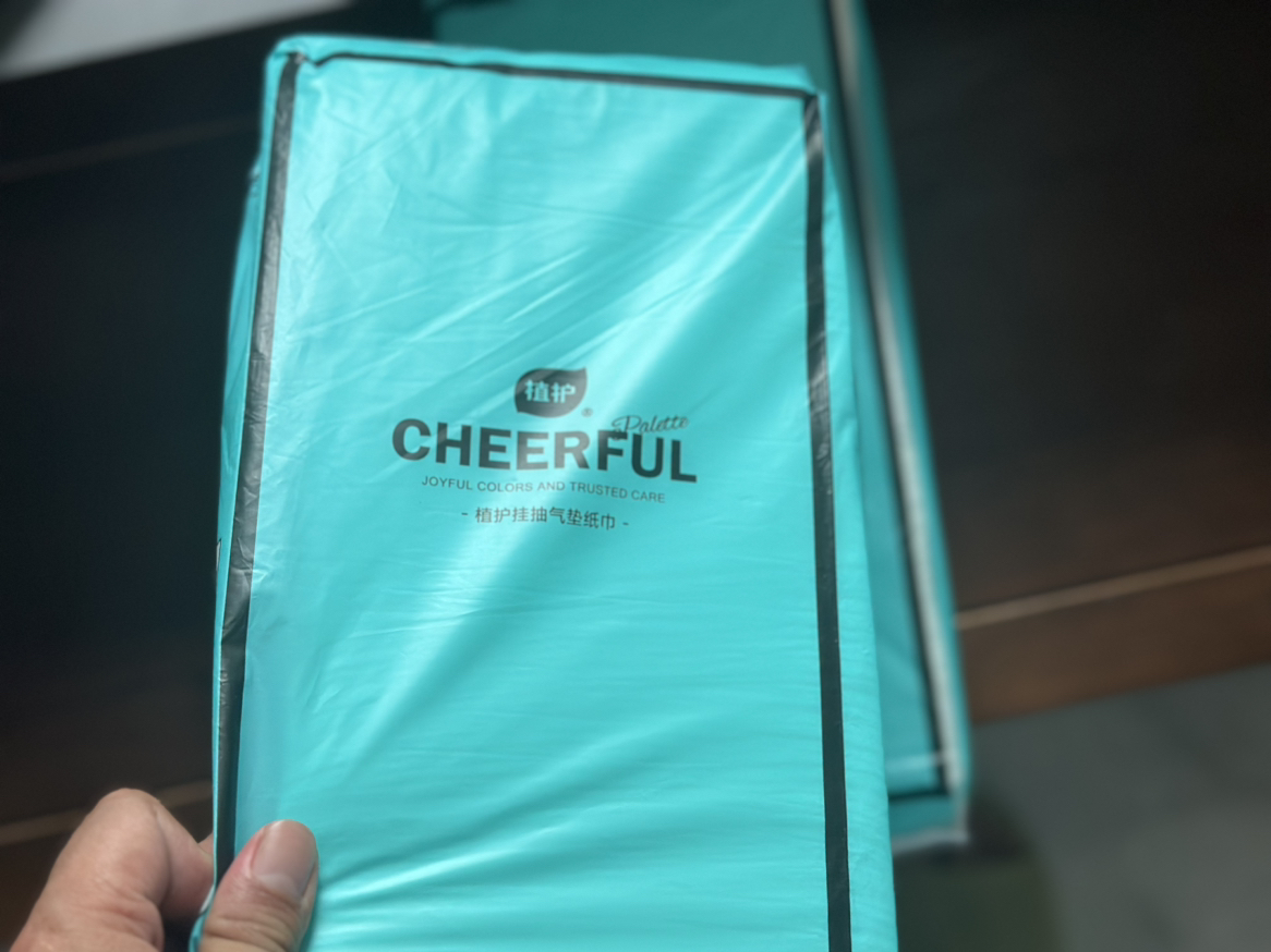 植护悦色大包悬挂式抽纸家用4层厚320抽*2提蒂芙尼蓝晒单图