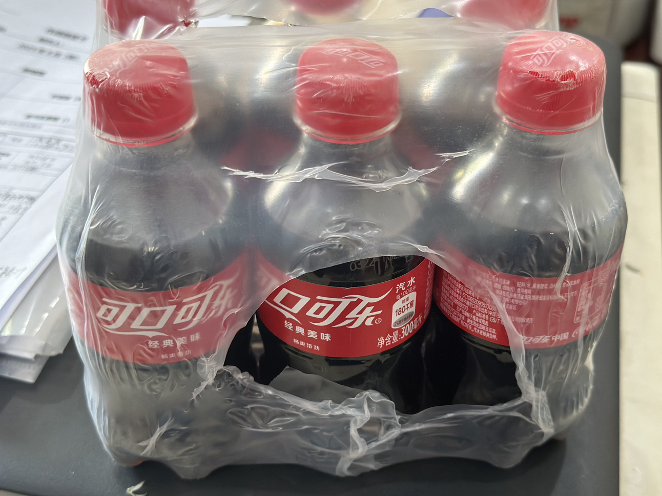 可口可乐300ml*6瓶碳酸饮料夏日清凉快乐水汽水饮料晒单图