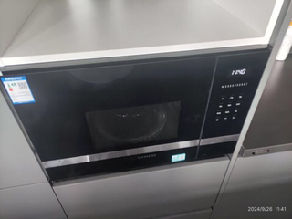西门子(SIEMENS)微波炉嵌入式 8种自动烹饪程序 易清洁 20L 家用蒸烤箱系列国家补贴BE525LMS0W晒单图