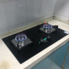 华帝(vatti)燃气灶具4.5KW嵌入式 天然气煤气灶 台式灶具可调节双眼灶 台嵌两用钢化玻璃 JZT-i10039B晒单图