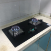 华帝(vatti)燃气灶具4.5KW嵌入式 天然气煤气灶 台式灶具可调节双眼灶 台嵌两用钢化玻璃 JZT-i10039B晒单图