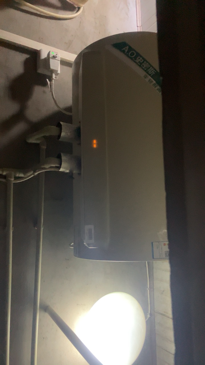 AO史密斯佳尼特60升电热水器 金圭内胆 双棒分离速热 免换镁棒 免清洗 CTE-60JC3-B晒单图