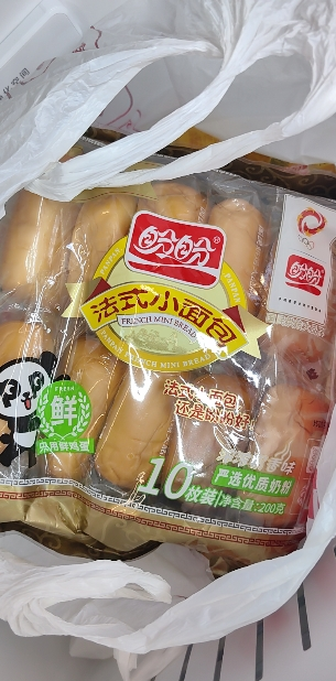 盼盼法式小面包200g*2袋零食早餐面包蛋糕糕点食品晒单图
