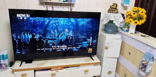 TCL电视 65V8L Pro 65英寸 144Hz QLED量子点 3GB+64GB大内存电视晒单图