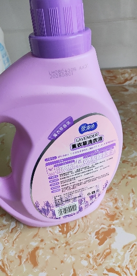 爱恩倍薰衣草植物精华婴儿洗衣液2L*2桶装晒单图