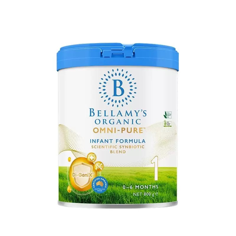 原装进口Bellamy's贝拉米 OMNI-PURE有机婴儿配方奶粉1段0-6个月800g晒单图