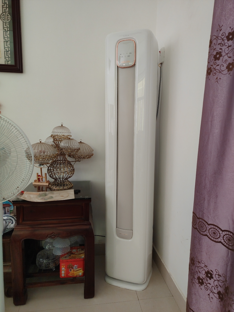 [海信出品]科龙KELON空调静省电 补贴2匹柜机空调 新一级冷暖变频空调分区送风智能KFR-50LW/QS1-X1晒单图