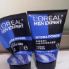 欧莱雅(LOREAL)男士水能润泽双效洁面膏100ml(深层清洁 保湿补水 各种肤质 洗面奶洁面乳)晒单图