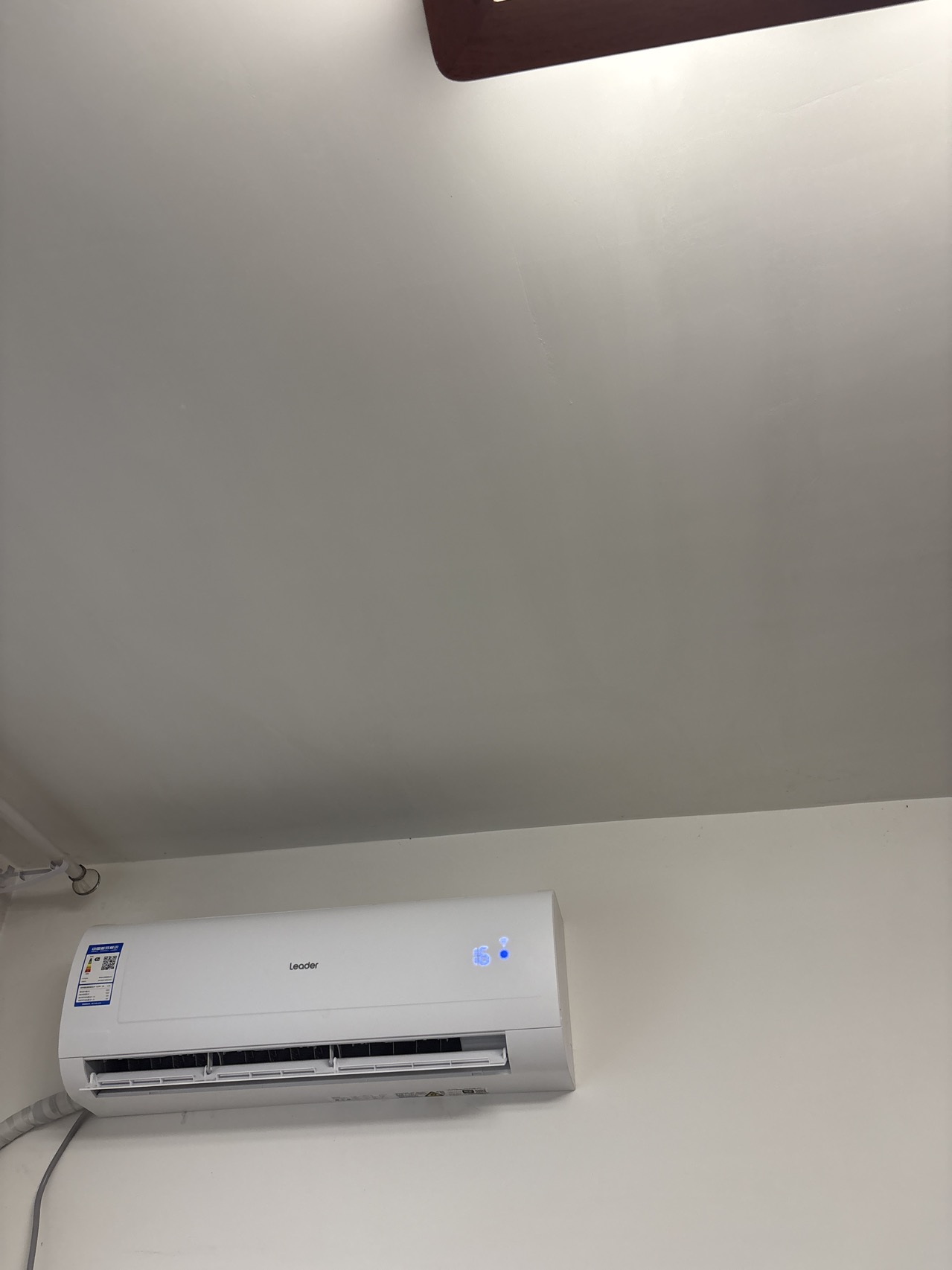 海尔Leader2匹挂机变频1级冷暖家用省电空调KFR-50GW/18MDA81TU1套机晒单图