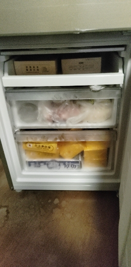 海尔(Haier)219升三门冰箱 2级能效 节能家用电冰箱 三开门冷藏冷冻 宿舍办公BCD-219LHC3E0YH晒单图