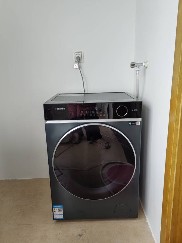 海信洗衣机WG100I2花青黛晒单图