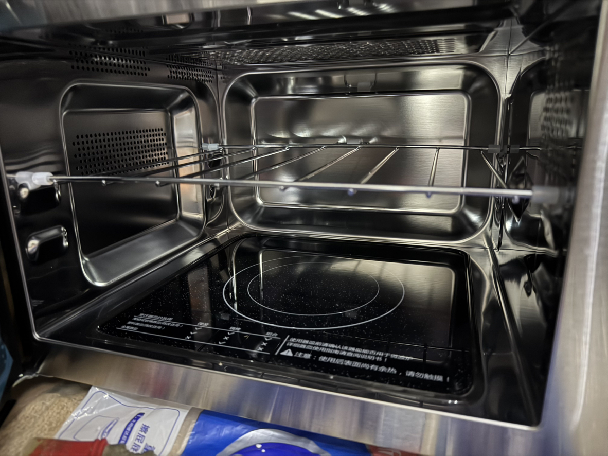 格兰仕(Galanz) 微波炉烤箱一体机 光波炉不锈钢内胆 机械旋钮操作 800W 23L平板式M8晒单图