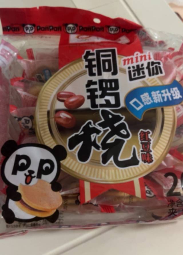 盼盼红豆味铜锣烧144g袋装早餐休闲夜宵充饥零食品晒单图