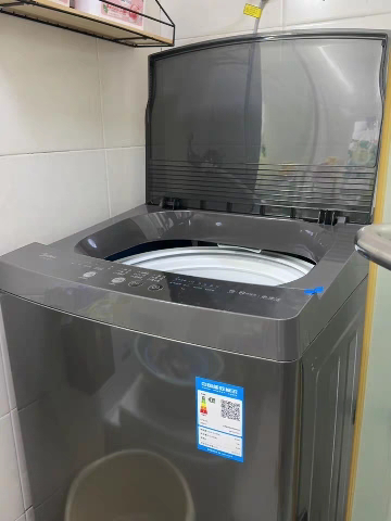 [官方正品]美的全自动波轮洗衣机10公斤直驱变频健康除螨洗抗菌波盘13DB升级款 一级能效 MB100V36DT晒单图