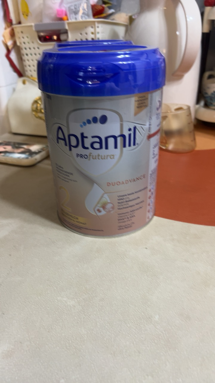 有效期到27年6月-Aptamil 德国爱他美 白金版进口婴幼儿2段奶粉 (6-12个月)800g/罐晒单图