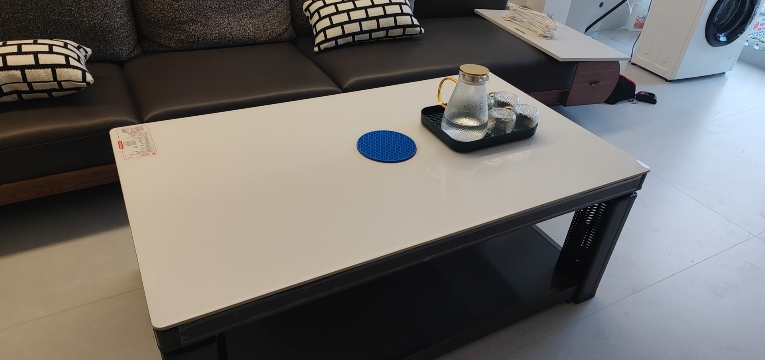 一均25款C15纳斯里灰取暖桌150*80CM岩板磁炉电暖桌电暖炉声控升降取暖茶几烤火桌电炉桌电烤桌烤火茶几烤火桌晒单图