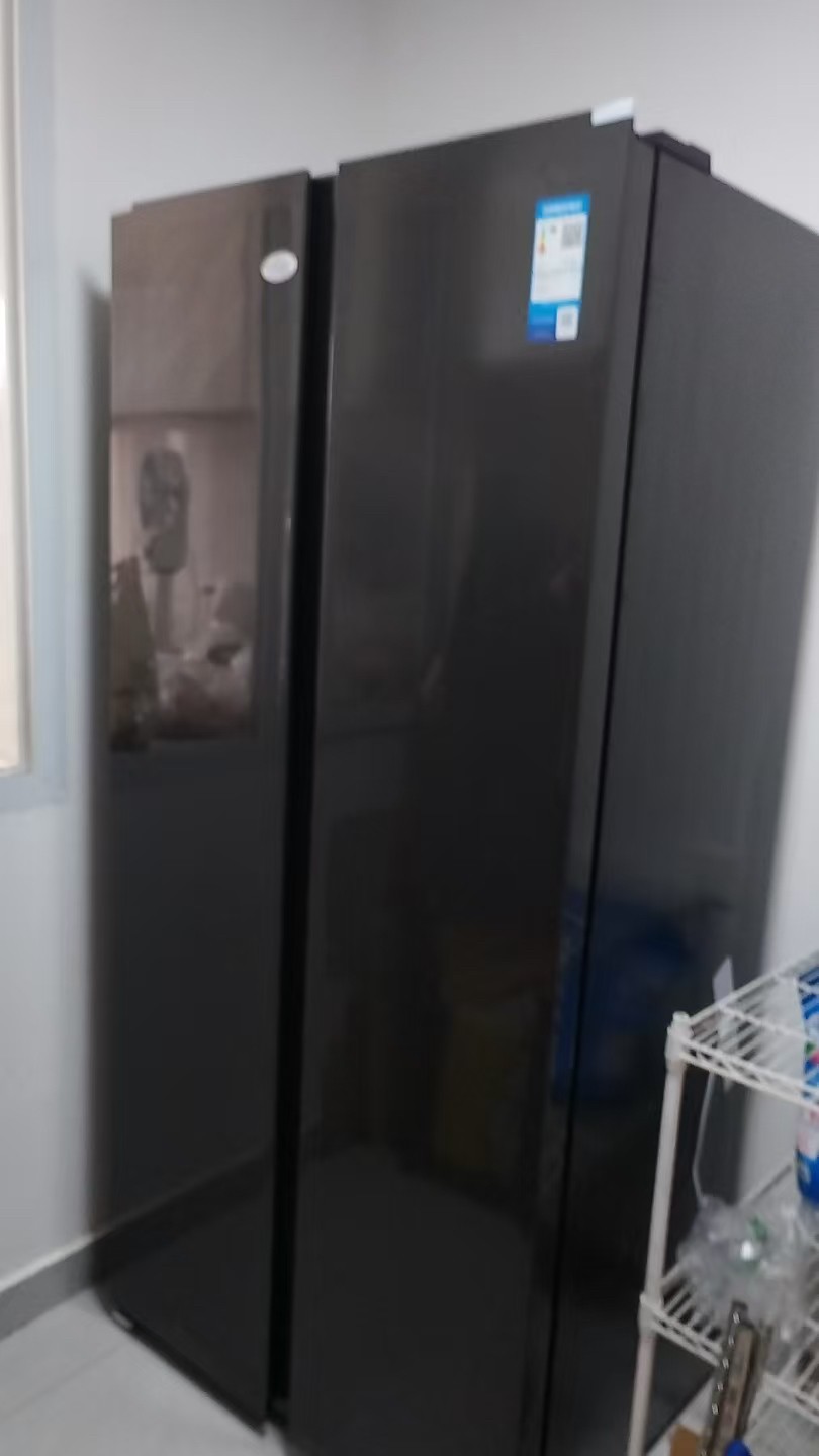 [自营]美的冰箱606L对开门智能双变频一级能效家用超薄电冰箱风冷无霜净味BCD-606WKPM(E)晒单图