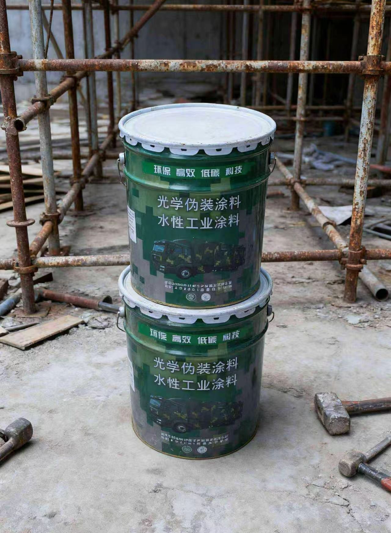 丛林狐 EG1456 翠绿 涂料20KG晒单图