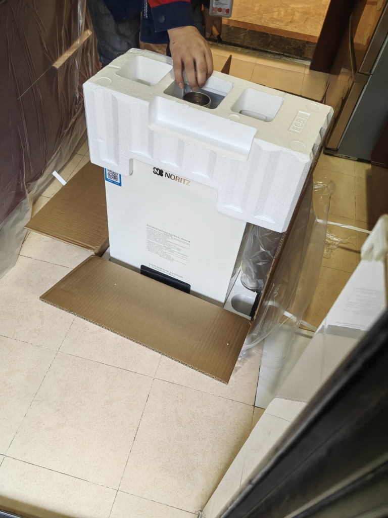 能率(NORITZ)小云朵系列燃气热水器 GQ-16EP3AFEX(天然气)高端恒温 抑菌健康 水量伺服器 低水压启动晒单图