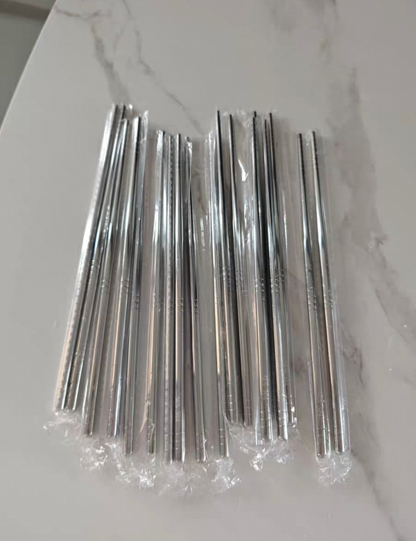 苏宁宜品 SNYP-K001 6环半筷子22.3cm 不锈钢304 1双晒单图