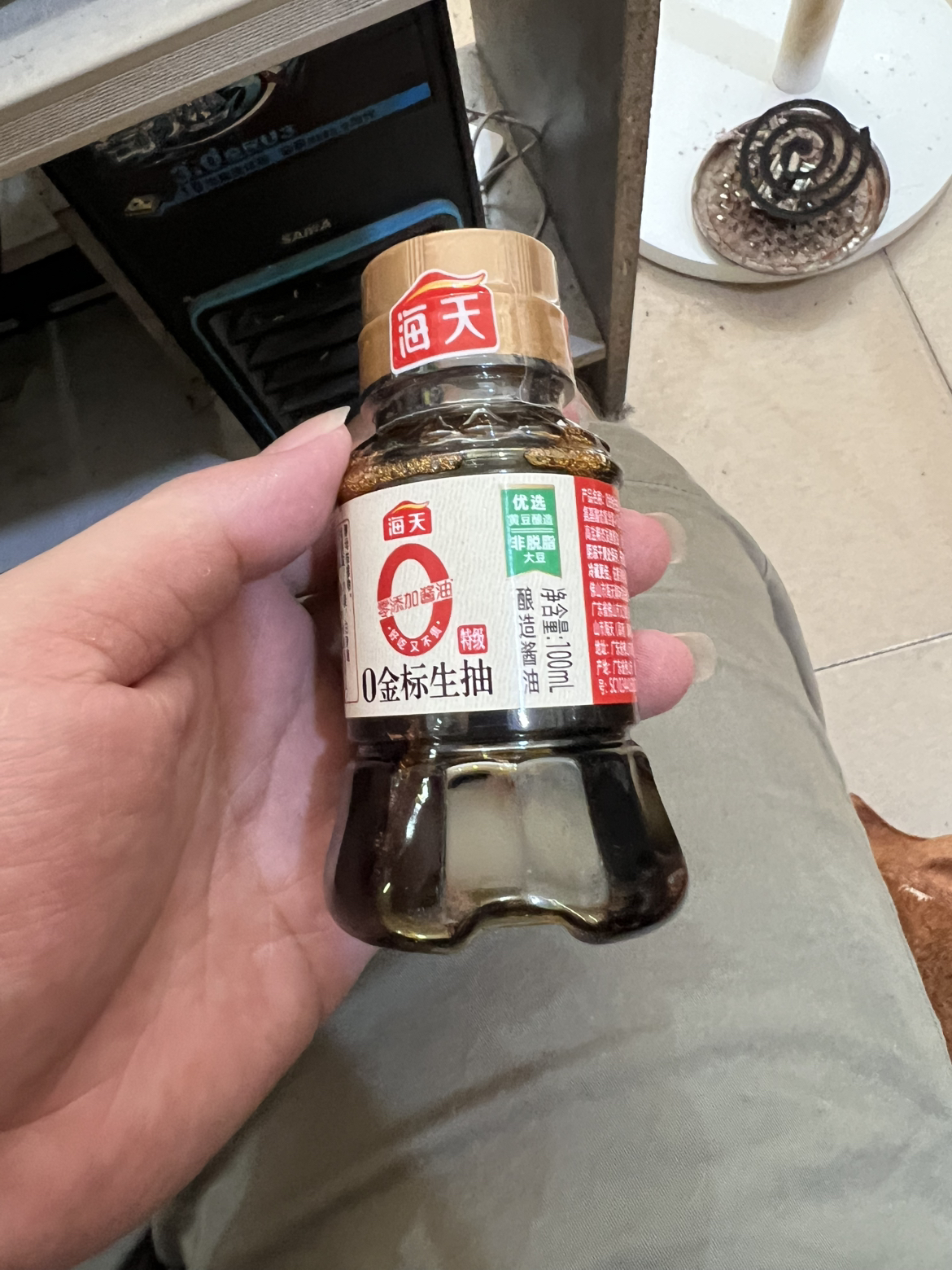 海天 零添加 特级酱油 0金标生抽100ml小酱油露营户外野餐 2瓶晒单图