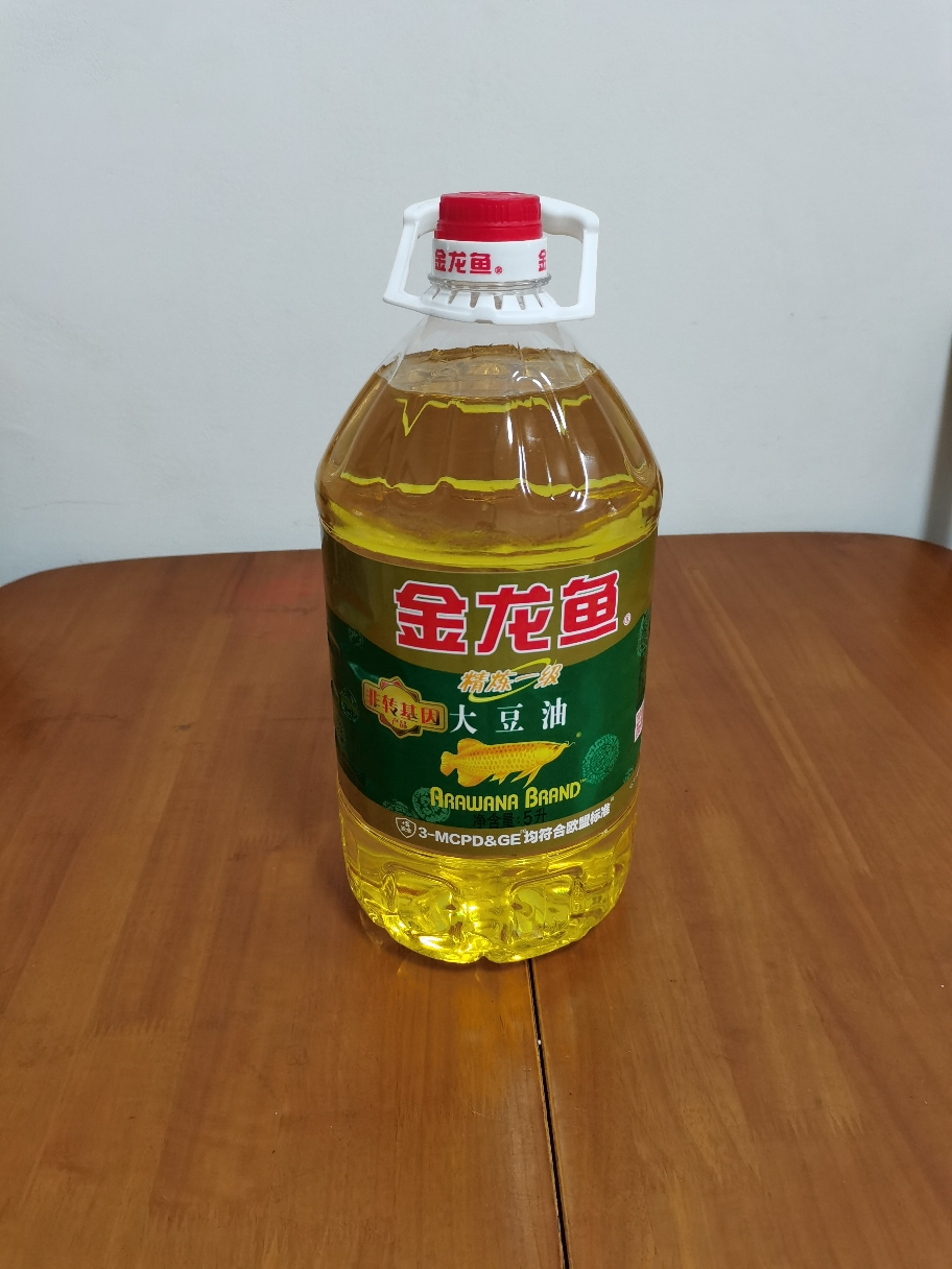 金龙鱼非转基因精炼一级大豆油5L*2桶食用油植物油家用炒菜烹饪晒单图