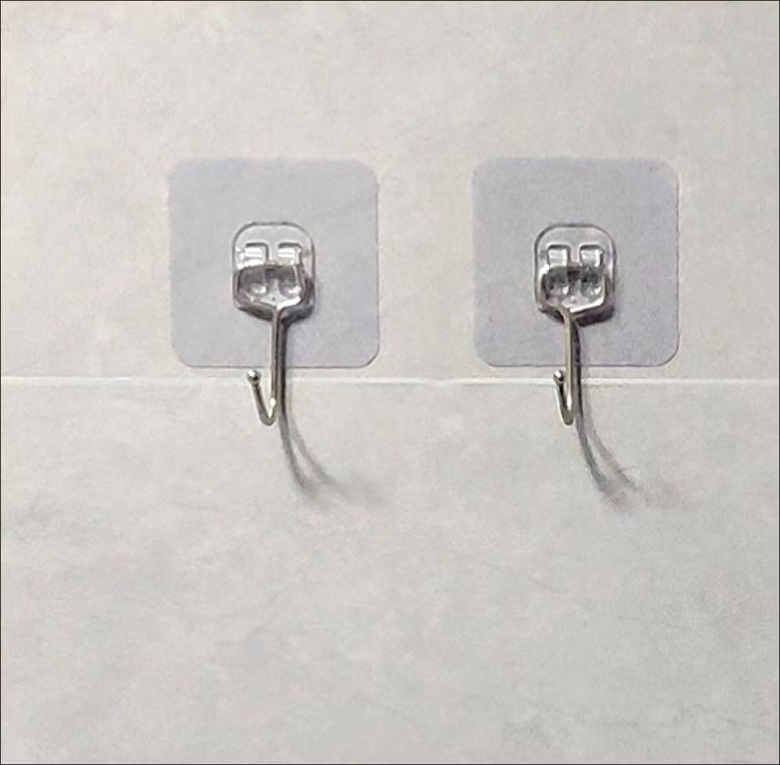 苏宁宜品 SNYP-GG1大挂钩免打孔不锈钢透明/10个装晒单图