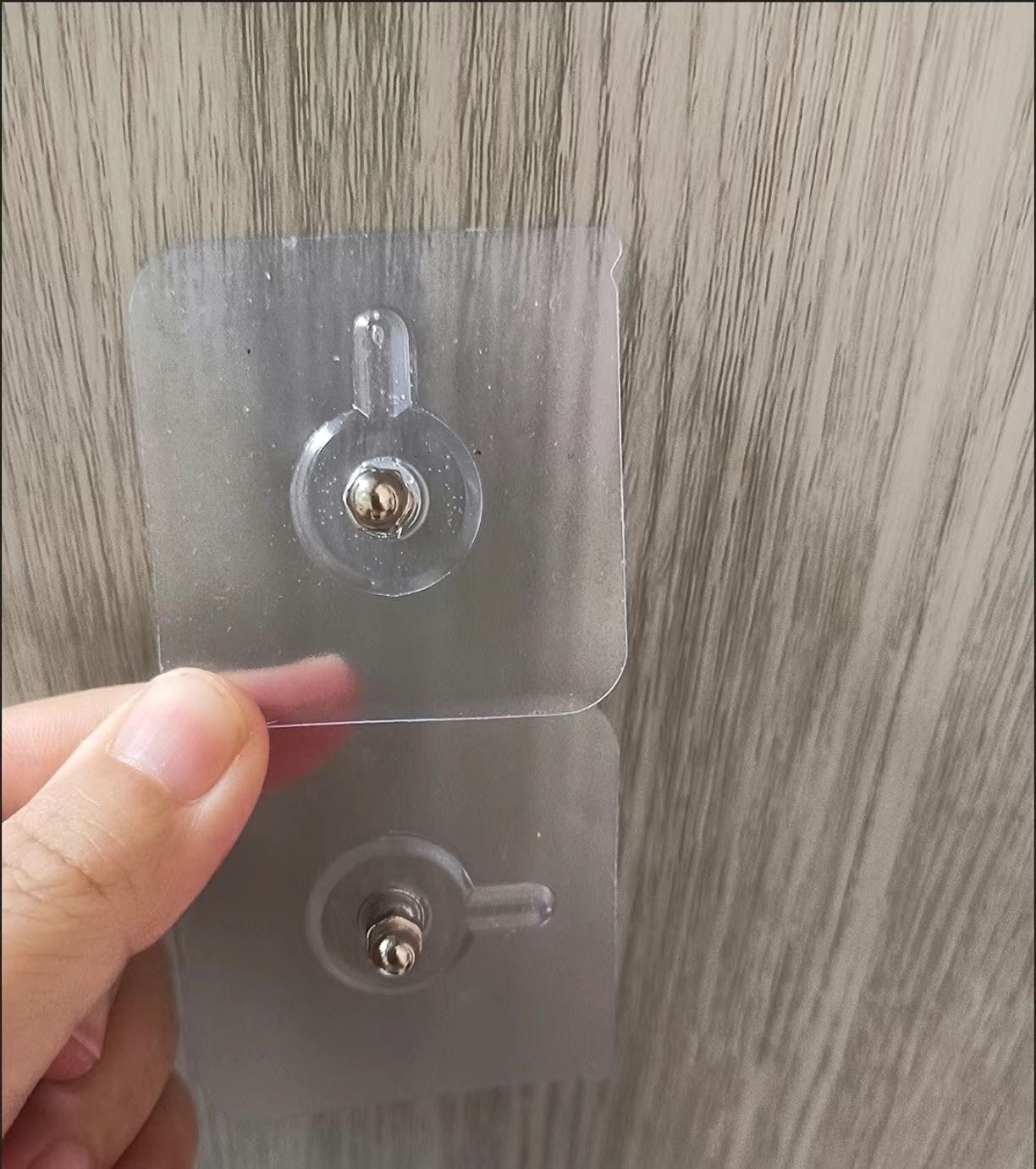 苏宁宜品 SNYP-GG3螺丝贴免打孔强力粘胶无痕挂钩透明/10个装晒单图